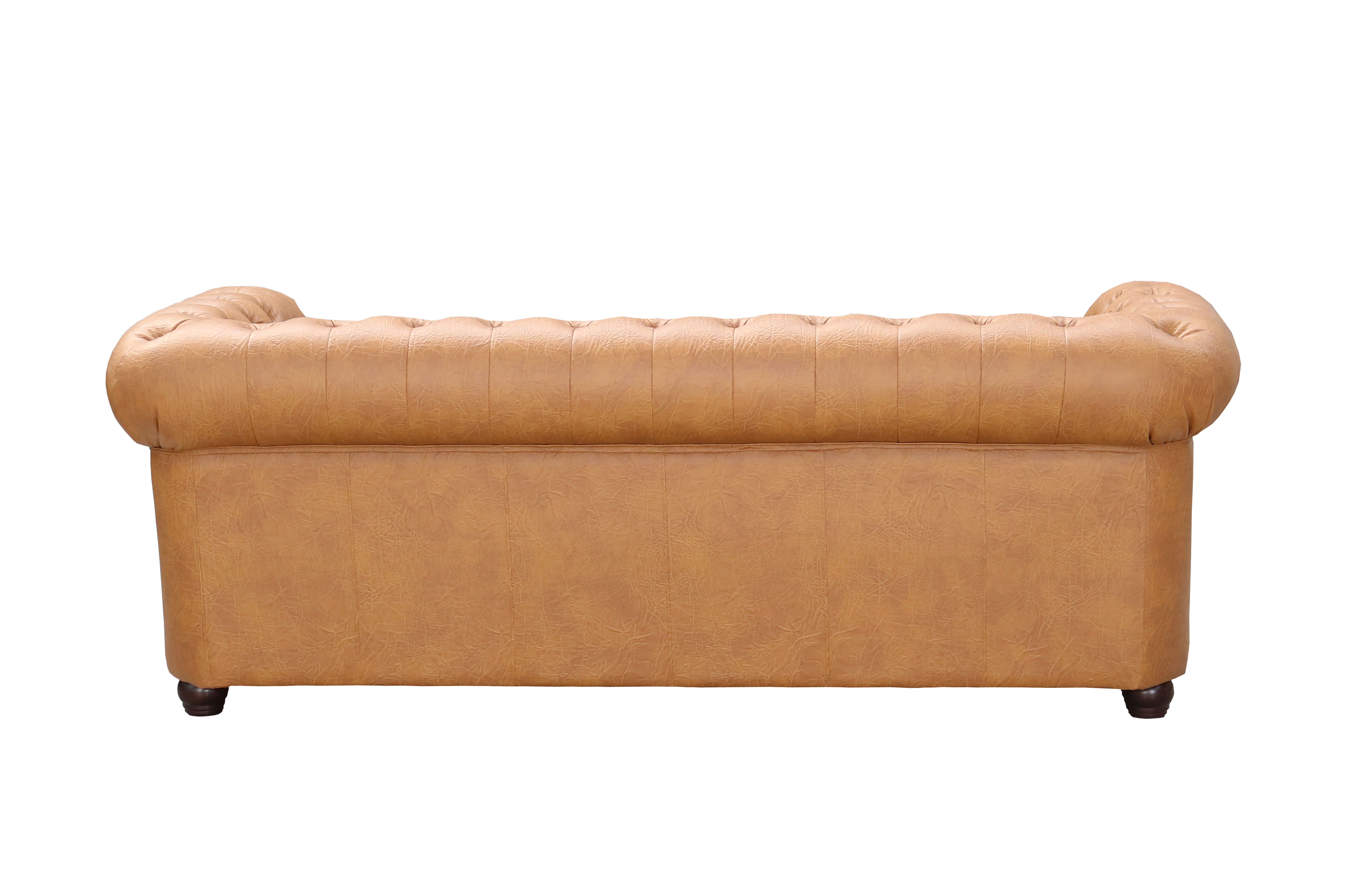Chesterfield Sofa Leder Cognac